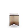 Lift X Totem - Side Table - Short with Bronze Glass