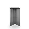 Lift X Totem - Side Table - Tall with Smoked Glass
