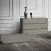 Super Stackable 51" Drawer Chest Lacquer Finish - dark grey