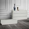Super Stackable 51" Drawer Chest Lacquer Finish - light grey