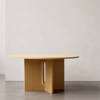 Androgyne Dining Table With Wooden Top