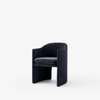 Loafer Dining Chair SC24 - Velvet 09 Midnight