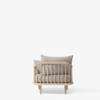 Fly SC1 Lounge Chair - White Oak - Hot Madison 094