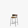 Pavilion AV8 Counter Chair Upholstered Seat - walnut - canvas 424
