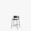 Pavilion AV8 Counter Chair Upholstered Seat - black oak - canvas 964