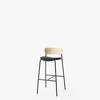 Pavilion AV10 Bar Chair Upholstered Seat - white oak - vidar 1062