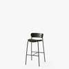 Pavilion AV10 Bar Chair Upholstered Seat - black oak - vidar 972
