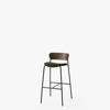 Pavilion AV10 Bar Chair Upholstered Seat - walnut - vidar 972