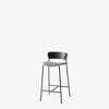 Pavilion AV10 Bar Chair Upholstered Seat - black oak - canvas 114