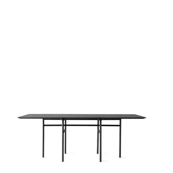 Snaregade Table - Rectangular - Wood Veneeer Top - Black