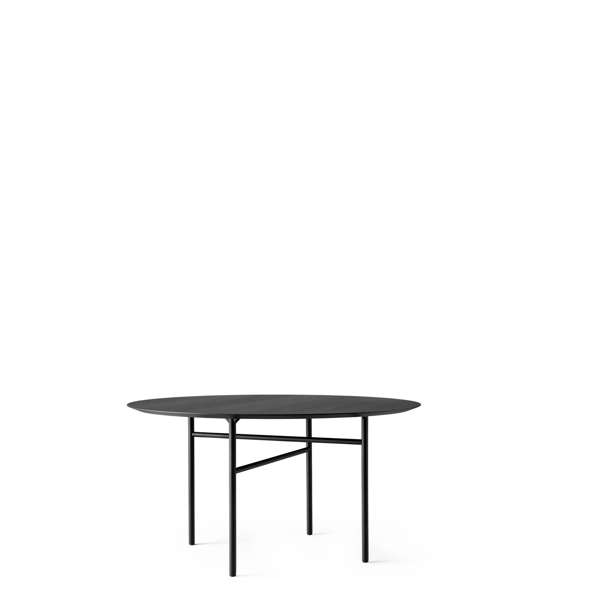 Snaregade Table - Round 47 in - Black Veneer