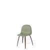 3D Dining Chair - Un-Upholstered Wood Base Hirek Shell - American Walnut Hirek Mistletoe Green