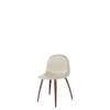 3D Dining Chair - Un-Upholstered Wood Base Hirek Shell - American Walnut Hirek moongrey