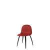 3D Dining Chair - Un-Upholstered Wood Base Hirek Shell - Black Stained Beech Hirek shycherryred