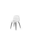 3D Dining Chair - Un-Upholstered Wood Base Hirek Shell - Black Stained Beech Hirek Soft White