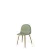 3D Dining Chair - Un-Upholstered Wood Base Hirek Shell - Oak Hirek Mistletoe Green