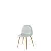 3D Dining Chair - Un-Upholstered Wood Base Hirek Shell - Oak Hirek nightfallblue