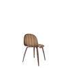 3D Dining Chair - Un-Upholstered Wood Base Wood Shell - American Walnut