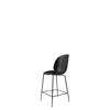 Beetle Counter Chair - Un-Upholstered Conic Base - black Base - black shell