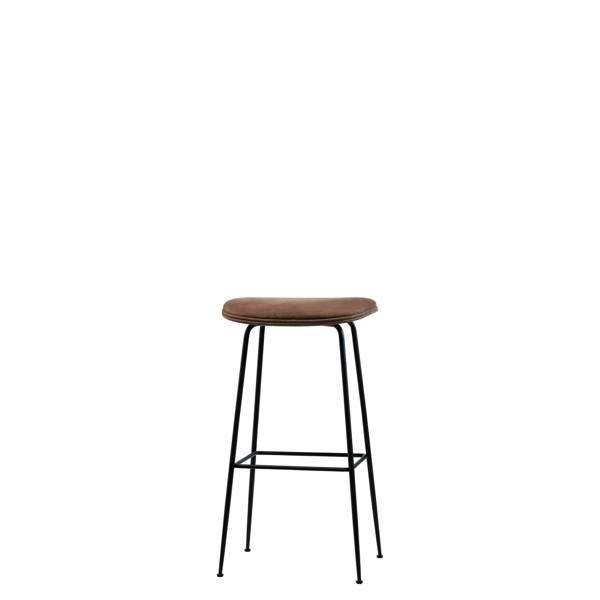 Beetle Counter Bar Stool - Fully Upholstered Conic Base