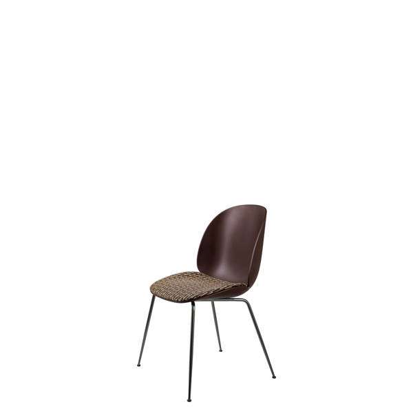 Beetle Dining Chair - Seat Upholstered Conic Base