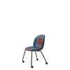 Beetle Meeting Chair - Fully Upholstered 4 Legs with Castors