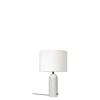 Gravity Table Lamp - Large - White shade - White Marble