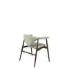 Masculo Dining Chair - Fully Upholstered Wood Base - smoked oak jab jabana-1-3002-134