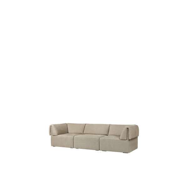 Wonder 3 Seater Sofa with Armrest - bel-lino g077 13
