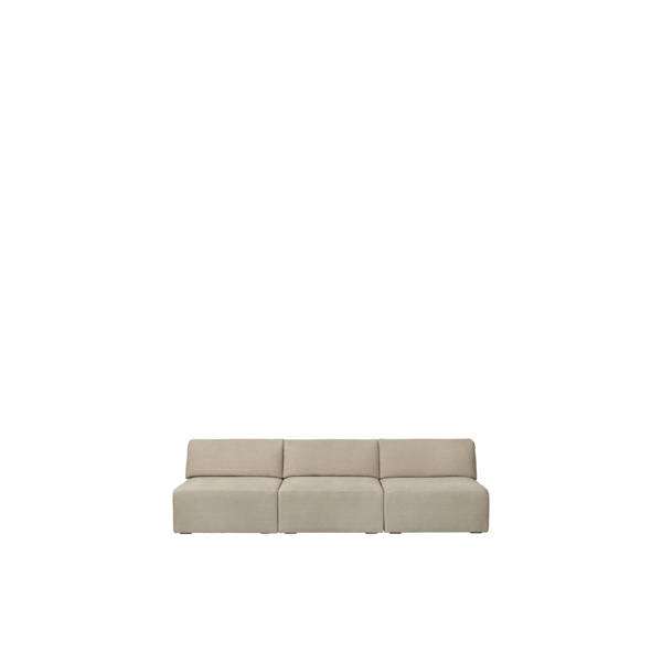 Wonder 3 Seater Sofa without Armrest - bel-lino g077 13