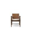 BM1106 Huntsman Chair - walnut-oil-cognac-saddle leather