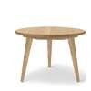 CH008 Round Coffee Table - oak-oil-dia78-h44