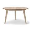 CH008 Round Coffee Table - oak-soap-dia100-h53