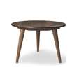 CH008 Round Coffee Table - walnut-oil-dia78-h44