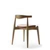 CH20 Elbow Chair - Seat Upholstered - oak-oil-sif95