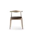 CH20 Elbow Chair - Seat Upholstered - oak-soap-thor 306