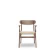 CH26 Dining Chair - walnut-oil-natural-paper cord