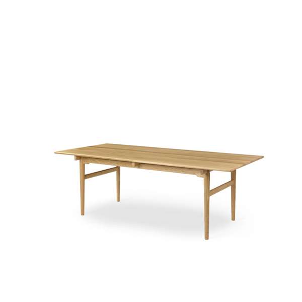 CH327 Rectangular Dining Table- Extendable - oak-oil-248x95cm