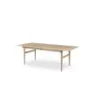 CH327 Rectangular Dining Table- Extendable - oak-soap-248x95cm
