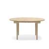CH337 Oval Dining Table- Extendable - oak-oil