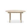 CH337 Oval Dining Table- Extendable - oak-soap