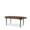 CH338 Eliptical Dining Table- Extendable - walnut-oil