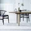 CH338 Eliptical Dining Table- Extendable