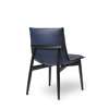 E004 Embrace Dining Chair - oak-black-thor-350 back