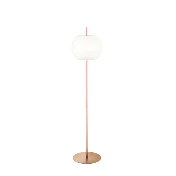 Kushi XL Floor Lamp - Copper