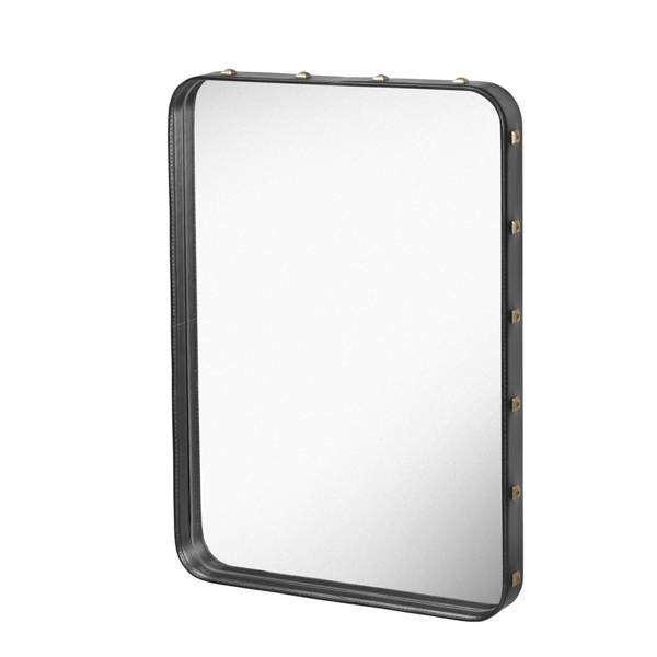 Adnet Rectangular Wall Mirror - Small 50x70 black