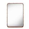 Adnet Rectangular Wall Mirror - Small 50x70 tan
