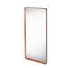 Adnet Rectangular Wall Mirror - Medium 65x115 tan