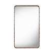 Adnet Rectangular Wall Mirror - Medium 65x115 tan