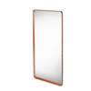 Adnet Rectangular Wall Mirror - Large 70x180 tan